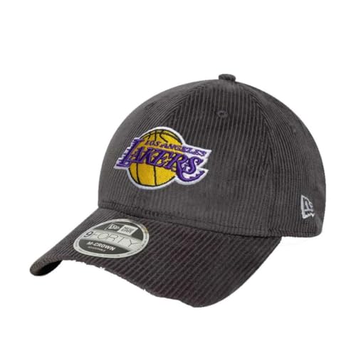 Casquette New Era 9Forty M-Crown Lakers en velours premium et finitions soignées