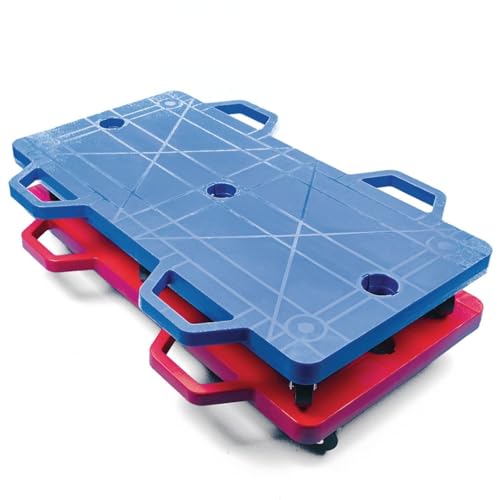 S&S Worldwide Spectrum 2-Person Scooter (Set of 2)-RED and Blue