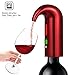 Produktbild NIUE Wein-dekanter Und Belüfter, Rotwein-dekanter-Sets - Automatischer Wein-dekanter Und Ausgießer-Dispenser Für Rot- Und Weißwein Aufladbar (rot)