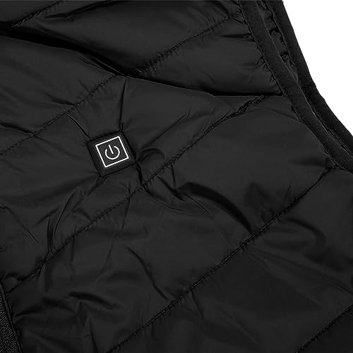 Colete Aquecido Elétrico Usb Aquecimento Algodão Usb Colete Aquecido Caminhada Recreação Ao Ar Livre