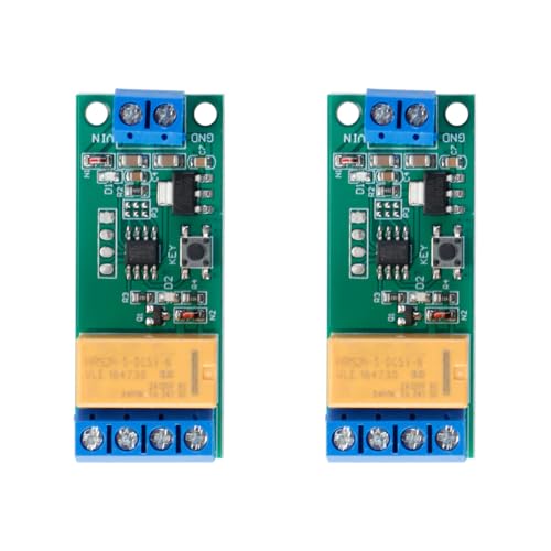 Hoite Motor Reverse Polarity Module, DC 5/6/9/12V Time Adjustable DPDT Delay Relay Module