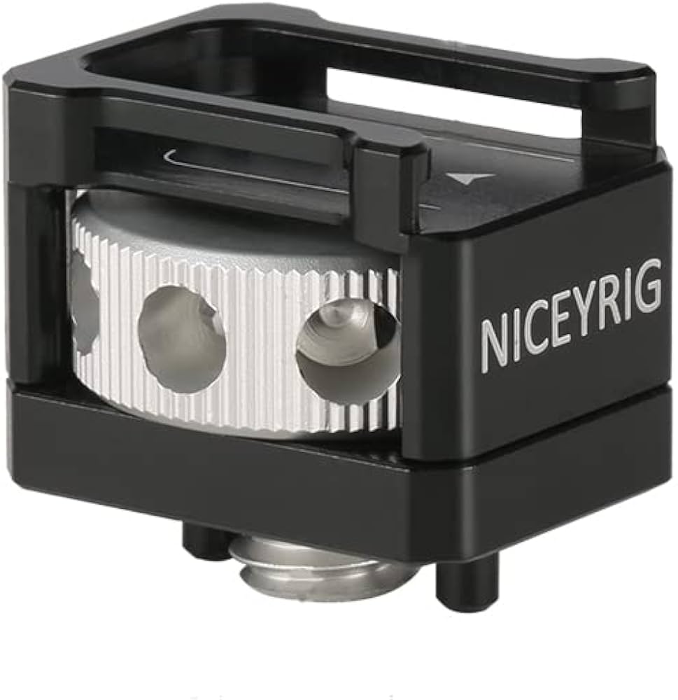 Amazon.co.jp: NICEYRIG コールドシューマウント コールドシュー