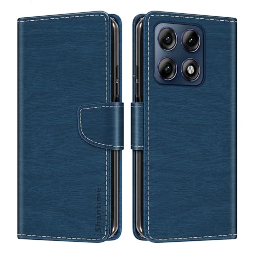 Shantime ���U�[���z�P�[�X Motorola Edge 70 Pro 5G �Ƃ̌݊������� �J���t���蒠�^ �J�[�h���[ �}�O�l�b�g�� �S�ʕی�V�F��(�u���[)