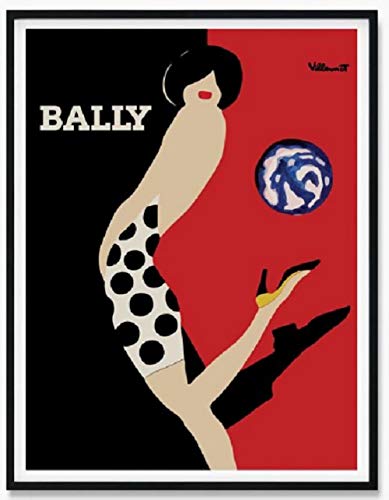 Amazon.co.jp: BALLYバリーディプティックアート正式ライセンス紙製 
