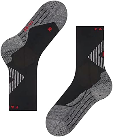 FALKE Unisex Adult 4 GRIP Socks Breathable Quick Dry Black Blue Red White Special Sole With Improved Grip For Fast Changes Of Direction Ideal For Football Rugby Tennis 1 Pair