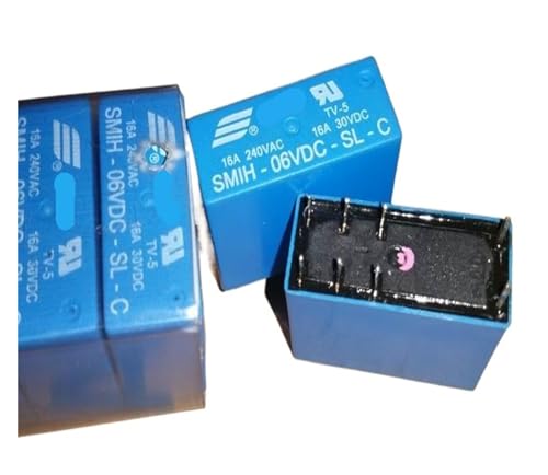 Relé SMIH-12VDC-SL-C de 16A con conmutación estable de 8 pines para placas PCB