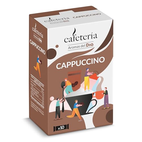 DIA CAFETERÍA café cappuccino caja 10 sobres 125 gr