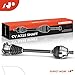 A-Premium CV Axle Shaft Assembly - Compatible with Audi TT Quattro 2004 2005 2006 3.2L - Front Right Passenger Side, Replace# 8N0407272R, 8N0407452DX