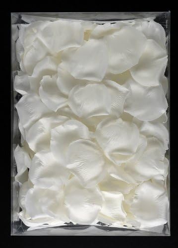 6000 Fresh White Rose Petals - Fresh Rose Petals Delivery