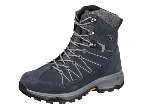 Brütting Huntington Unisex Schneestiefel, marine/grau, 36 EU