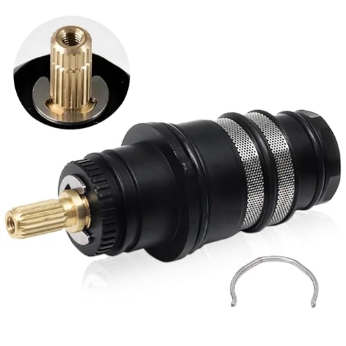 Thermostatic Cartridge for Hansgrohe 98282000 Cartridge Replacement Thermostat Kits, Chrome