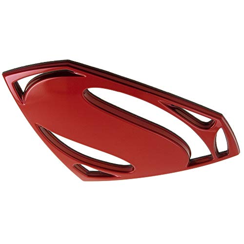 Image of Fan Emblems Superman 3D Car Badge (BvS Logo - Red Chrome)