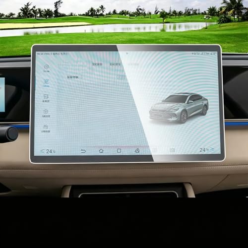 Protecteur d'écran GPS 12.8" pour BYD Qin L Dmi EV 2024-2026 film de navigation HD