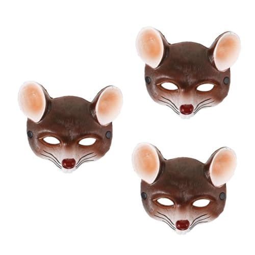 Fini les déguisements lourds avec le masque carnaval souris en mousse légère pour fête