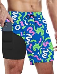 Chameleon on Bright Blue