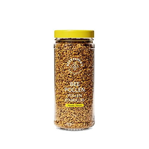 BEEKEEPER’S NATURALS Bee Pollen – 100% Raw Wildflower Bee Pollen, Natural Preserved Enzymes, Source of Vitamin B, Minerals, Amino Acids & Protein – Paleo & Keto Friendly, Gluten Free (5.2 oz)
