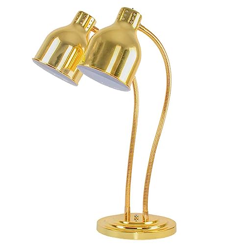 Lampe de conservation de la chaleur des aliments 2 x 250 W réglable