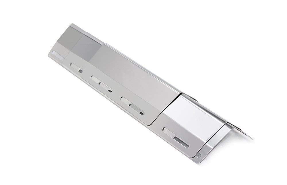 4 Pezzi Piastre Di Ricambio In Acciaio Inox Per Barbecue A Gas - Scudo Termico Regolabile 30-72cm - Foto 10