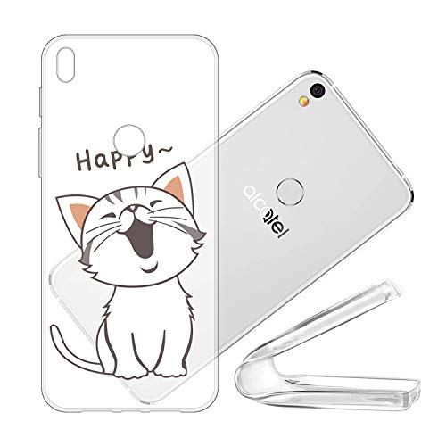 vingarshern Funda para Alcatel Shine Lite (5080X) Carcasa Silicona Suave,TPU Gel Cover...