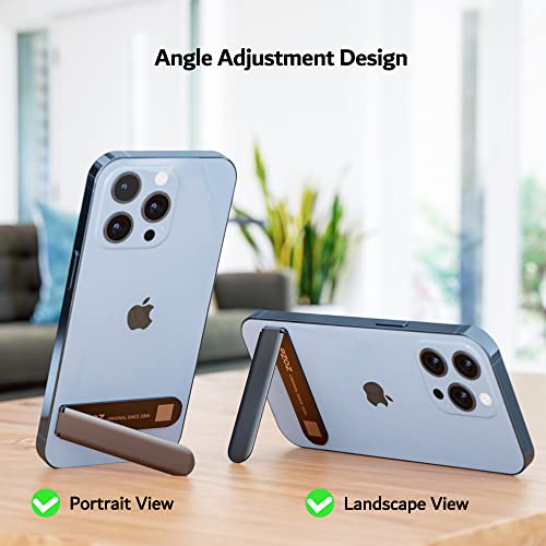 Pzoz Phone Kickstand, Vertical And Horizontal Stand, Adjustable Angle, Compatible With Iphone 13/13 Pro/13 Mini/13 Pro Max/12/12 Pro/12 Mini/12 Pro Max/Se 2022, And Samsung Galaxy S22 (Gray) #TOP1