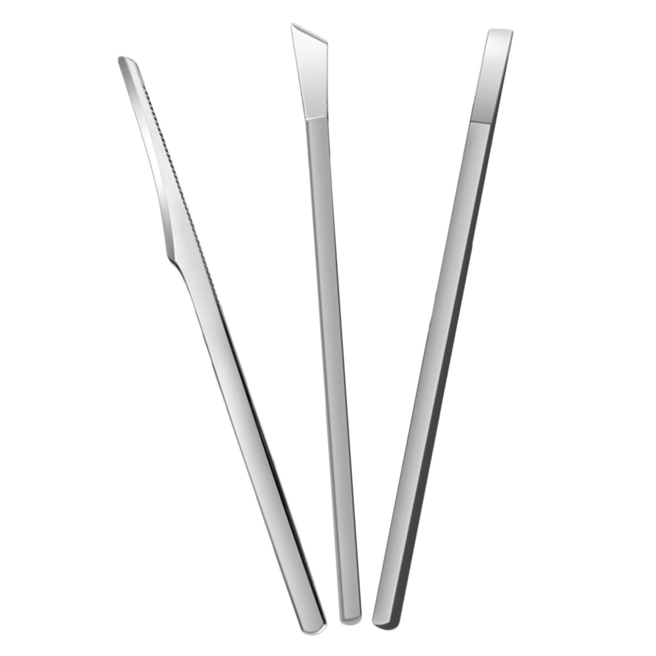 BESTYASH 3pcs Tool for Ingrown Nail Removal Professional Foot Care Kit with Sharp Blades Compact for Travel Includes Scraper Angle Blade