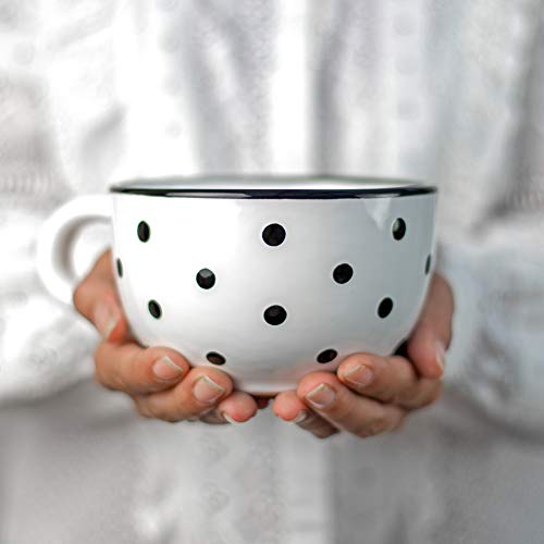 City to Cottage® Gepunktete Tasse