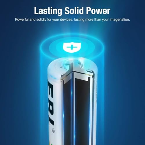 Image of EBL Rechargeable Battery Combo - 4 AA (2300mAh) + 4 AAA (800mAh) Ni-MH Batteries | High Capacity, Long-Lasting Power for Everyday Devices
