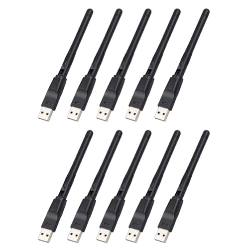 Adaptateur WiFi USB 150 Mbps avec antenne pour PC et boitier TV