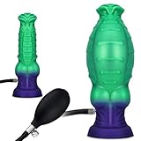 Realistischer Dildo Sex Spielzeug für die Frauen Männer mit einstellbarer Dicke, Riesiger Dildo Dicker Analdildo mit starkem Saugnapf, Pferdedildo, Erwachsenenspielzeug für Frauen Männer