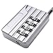 SEPOX Resettable Combination Travel Lock, 11mm 4 Digit Cable Lock for Suitcase, Travel Bag, and Gym Lockers, Filing Cabinets, Toolbox, Case—Silver Pack of 2