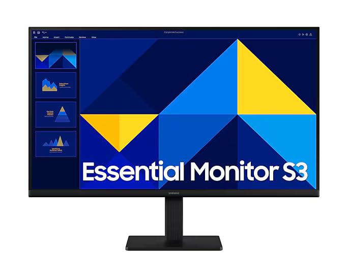 Samsung Écran PC S30GD, Taille 27', Dalle IPS, Résolution FHD (1920x1080), 100Hz, VESA 100 x 100 , Contraste 1000:1, Eye Saver Mode, Flicker Free, HDMI (1,4), S27D302GAUXEN