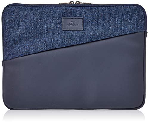 Funda para portátil 13.3 RIVACASE Egmont acolchada y resistente al agua azul