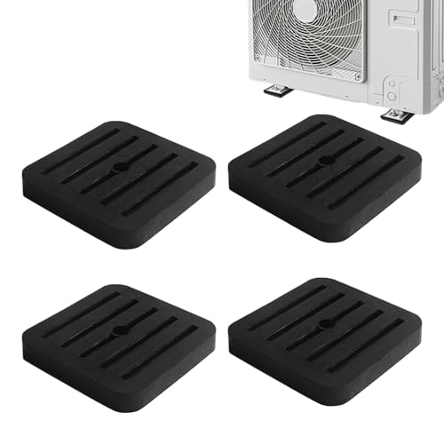 Soportes de reducción de golpes, cojín cuádruple para equilibrio, almohadillas de elastómero antideslizantes con capa de control, solución de soporte de equipo para congelador, máquina, gimnasio