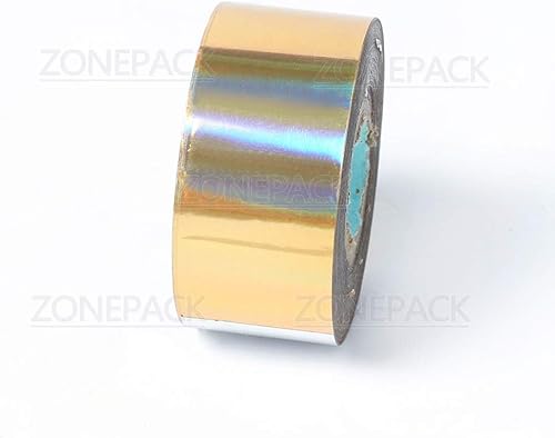 Miniatura 10 de Papel de aluminio de estampado en caliente colorido (blanco)