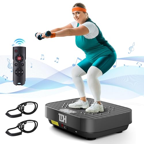 TDH Vibration Plate Exercise Machine, Power Plate Vibration Platform for