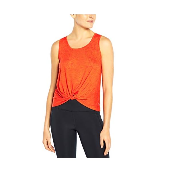 Jessica-Simpson-Sportswear-Womens-Camden-Tank-Top Jessica Simpson Sportswear Women's Camden Tank Top, Fiesta Painted Leopard Burnout, Medium