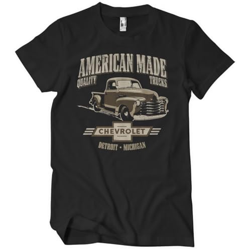 T-Shirt Chevrolet Homme Confortable | Vêtement Souple American Made Trucks Vintage
