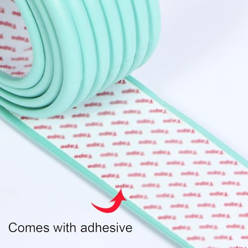Protections d'angle bleues pour sécuriser la table basse du salon - 4