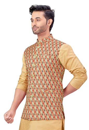 Image of Studio Shringaar Men's Nehru Jacket /Waist Coat