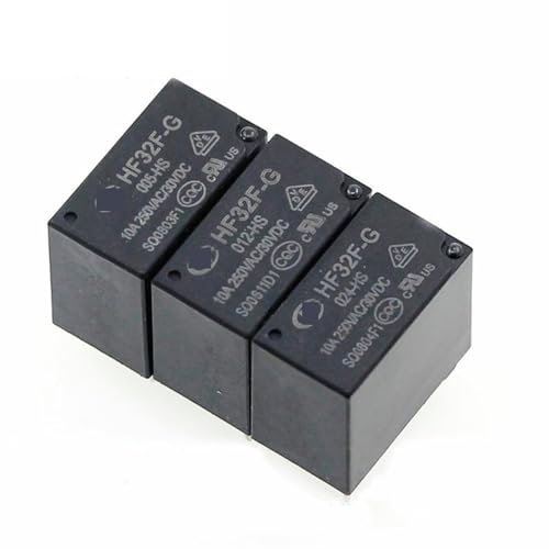 Relés HF32F-G-012-HS 10A con conmutación estable de 4 pines para circuitos impresos 2