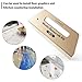 Gomake Wallpaper Smoothing Tool Large Wooden Squeegee with Felt for Large Film Application,Floor Graphics Installing,Doors and Windows Decal Applications
