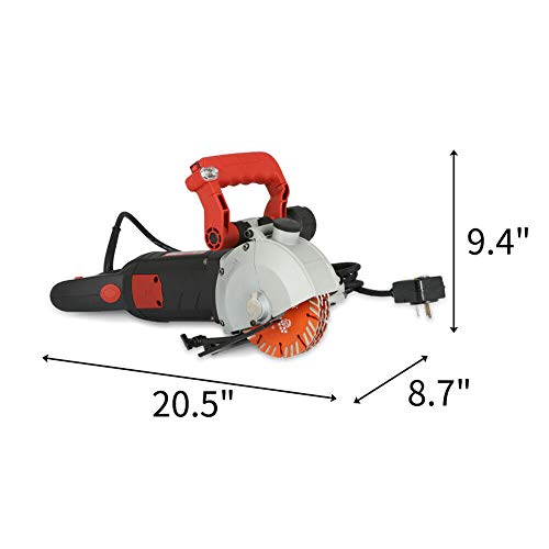 Wall Line Cutter, 220V 4800W 42mm Electric Wall Chaser Groove Cutting Machine Slotting machine