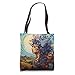 Whimsical Wine Grapes Imaginative Goddess Tote Bag