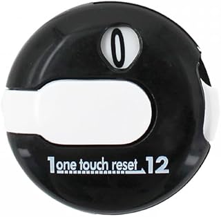 MiOYOOW Golf Score Counter, Golf Stroke Counter up to 12 Shot Score Golf Counters Clicker Clip for Women Men