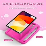 RollinCase Etui dziecięce do Xiaomi Redmi Pad SE 2023 11 cali, magenta
