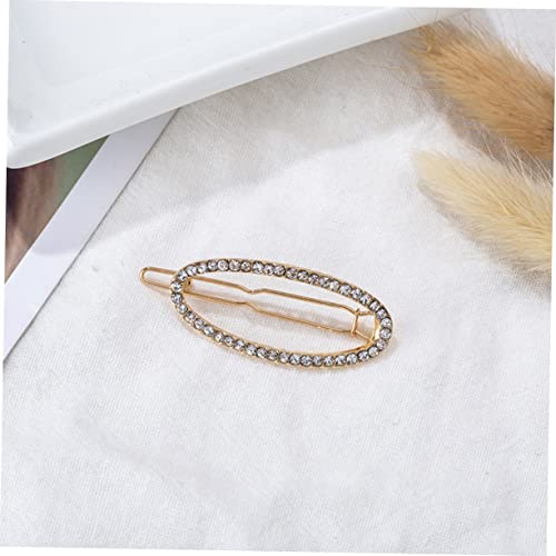 FRCOLOR 6 Pçs Presilhas De Strass Para Grampos De Cabelo Femininos Grampos De Cabelo De Strass Pérol