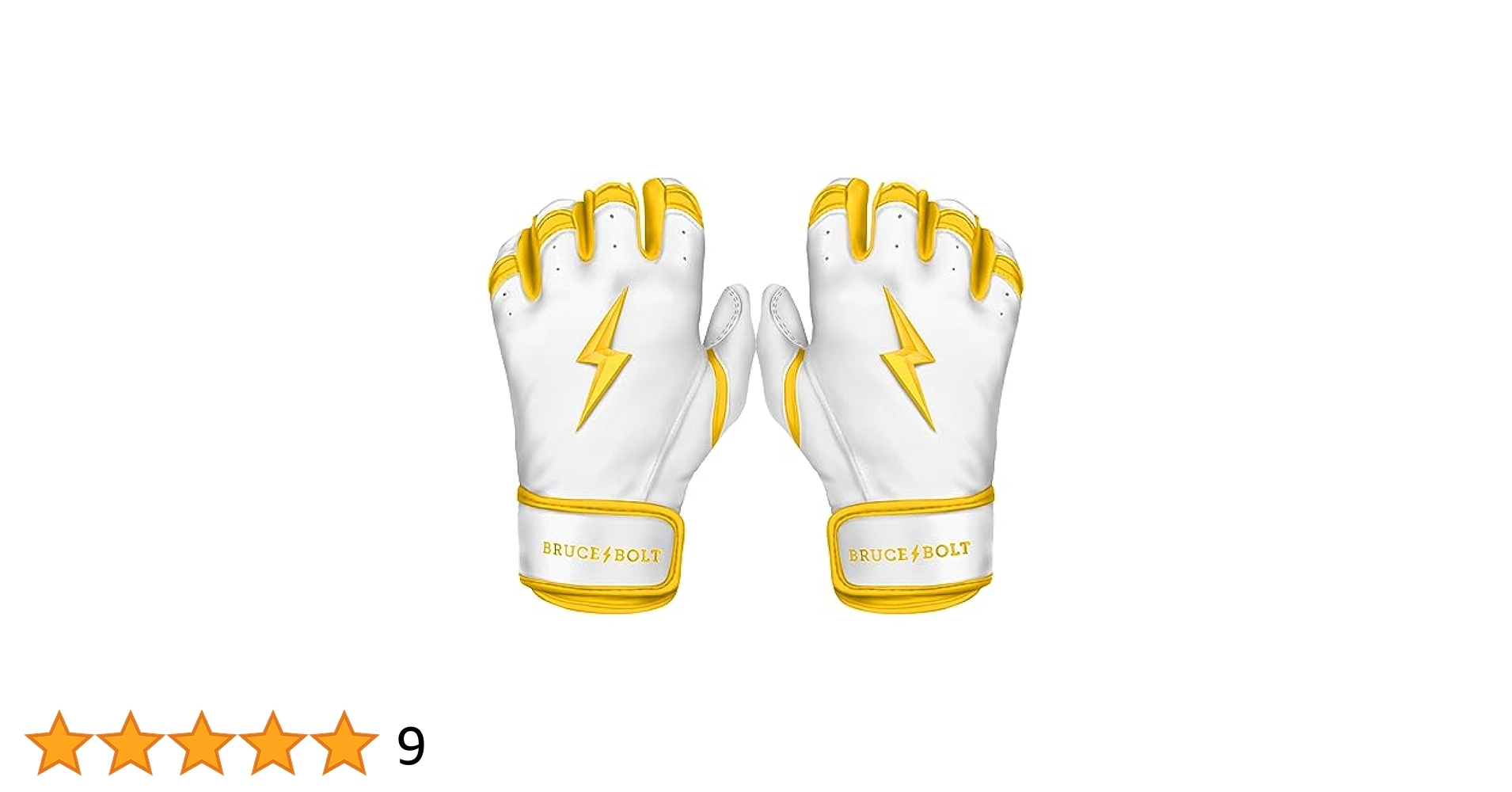 新品 BRUCE BOLT バッティング用手袋 XL ゴールド ショートカフ 新品 BRUCE BOLT バッティング用手袋 XL ゴールド ショートカフ