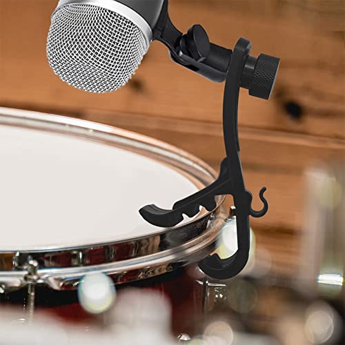 4Pcs Drum Microphone Clip Microphone Securing Clips Mount Holder Shockproof Musical Instrument Supplies #TOP6