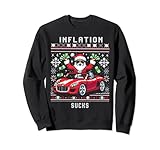 Inflation Weihnachtspulli Geldabhebungen Sweatshirt