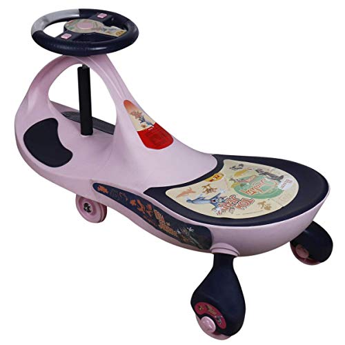 Image of Toyzone Tom & Jerry Premium Magic Car-51619 | Ride-on Car | Push Car | Swing Car | Comfortable & Durable Seats | Elegant Design | Twister Ride on | Magic Toy Car | for Kids Age 2+Swing Car |